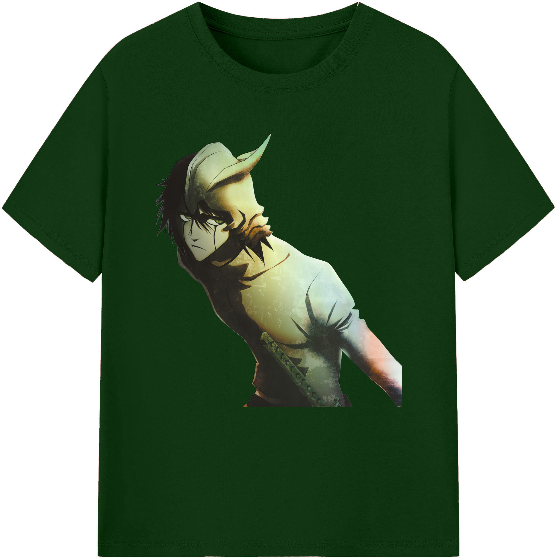 （画像用） ブリーチ ウルキオラ·シファー BLEACH Ulquiorra cifer 綿100％半袖Tシャツ（フロントプリント）